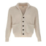 Cardigan in lana a coste N76MAGN11 MAG0L00102N ELEVENTY 