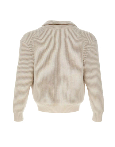 Cardigan in lana a coste N76MAGN11 MAG0L00102N ELEVENTY 