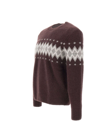 Maglia in misto cashmere e seta N76MAGN27 MAG0N021101301 ELEVENTY 