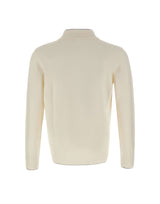 ELEVENTY Cardigan in lana WHITE Uomo 