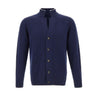 ELEVENTY Cardigan in lana BLUE Uomo 