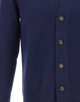 ELEVENTY Cardigan in lana BLUE Uomo 