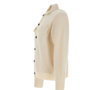 Camicia in maglia di lana e cashmere N76MAGN74 MAG0N10201 ELEVENTY 
