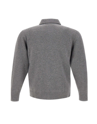 Camicia in maglia di lana e cashmere N76MAGN74 MAG0N10214 ELEVENTY 