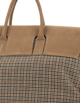 ELEVENTY Borsa in pelle scamosciata e tessuto MULTICOLOR Uomo 