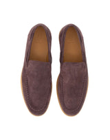 ELEVENTY Mocassini in pelle scamosciata PURPLE Uomo 