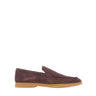 ELEVENTY Mocassini in pelle scamosciata PURPLE Uomo 