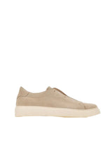ELEVENTY Sneakers slip-on in pelle scamosciata BEIGE Uomo 