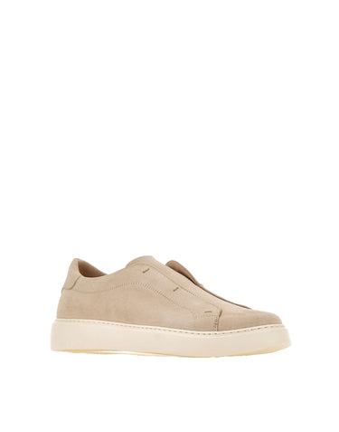 ELEVENTY Sneakers slip-on in pelle scamosciata BEIGE Uomo 