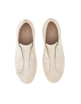 ELEVENTY Sneakers slip-on in pelle scamosciata BEIGE Uomo 