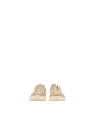 ELEVENTY Sneakers slip-on in pelle scamosciata BEIGE Uomo 