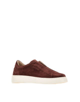 ELEVENTY Sneakers slip-on in pelle scamosciata RED Uomo 