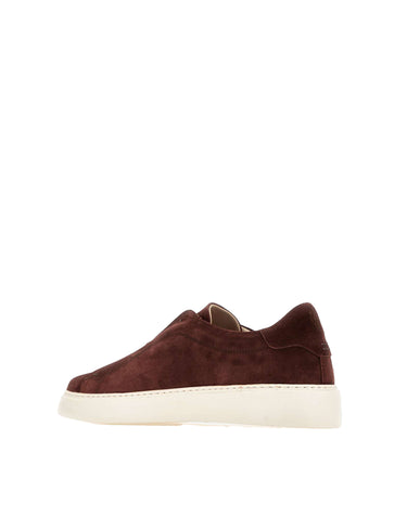 ELEVENTY Sneakers slip-on in pelle scamosciata RED Uomo 
