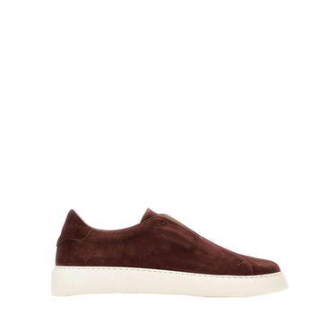 ELEVENTY Sneakers slip-on in pelle scamosciata RED Uomo 