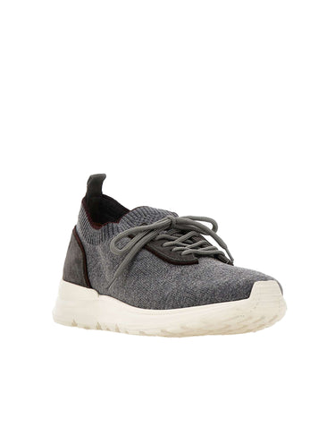 ELEVENTY Sneakers in maglia GREY Uomo 