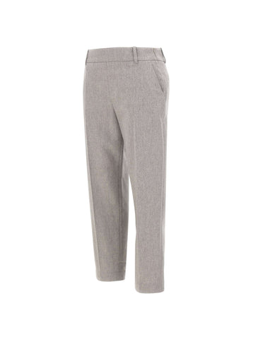 Pantaloni in lana e cashmere N80PANN02 TES0H04113 ELEVENTY 