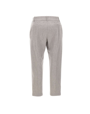 Pantaloni in lana e cashmere N80PANN02 TES0H04113 ELEVENTY 