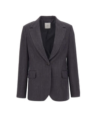 Blazer in misto lana, seta e lino N85GIAG02 TES0L060177 ELEVENTY 