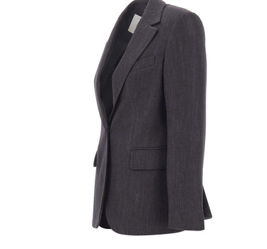 Blazer in misto lana, seta e lino N85GIAG02 TES0L060177 ELEVENTY 