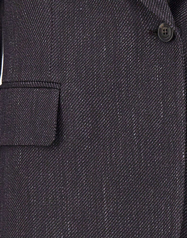 Blazer in misto lana, seta e lino N85GIAG02 TES0L060177 ELEVENTY 