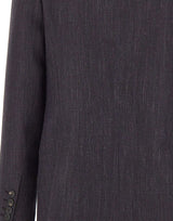 Blazer in misto lana, seta e lino N85GIAG02 TES0L060177 ELEVENTY 