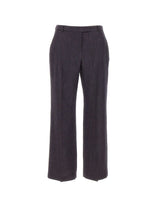 Pantaloni in misto lana, seta e lino N85PANG03 TES0L060177 ELEVENTY 