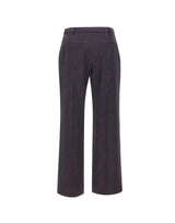 Pantaloni in misto lana, seta e lino N85PANG03 TES0L060177 ELEVENTY 