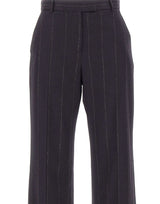 ELEVENTY Pantaloni in misto lana e seta BLUE Donna 