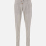 ELEVENTY Pantaloni  in fresco lana GREY Uomo 