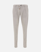 ELEVENTY Pantaloni  in fresco lana GREY Uomo 