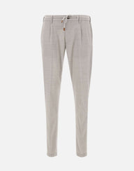 ELEVENTY Pantaloni  in fresco lana GREY Uomo 