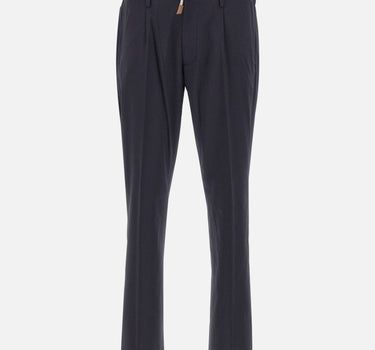 ELEVENTY Pantaloni in lana BLUE Uomo 