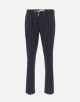 ELEVENTY Pantaloni in lana BLUE Uomo 
