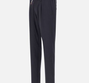 ELEVENTY Pantaloni in lana BLUE Uomo 