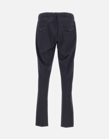 ELEVENTY Pantaloni in lana BLUE Uomo 