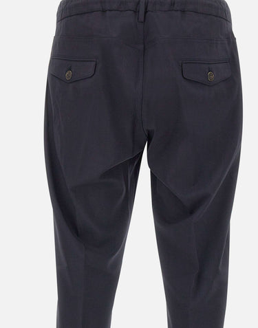 ELEVENTY Pantaloni in lana BLUE Uomo 
