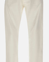 ELEVENTY Pantalone cinque tasche in cotone WHITE Uomo 