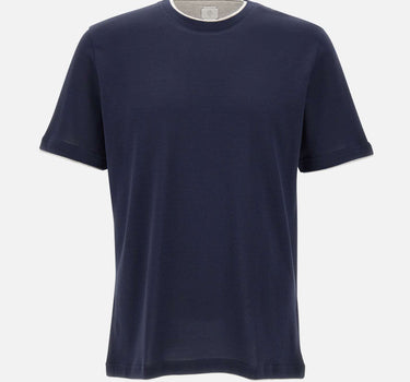 ELEVENTY T-shirt in cotone BLUE Uomo 