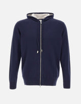 ELEVENTY Maglia in cashmere BLUE Uomo 