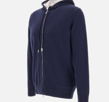 ELEVENTY Maglia in cashmere BLUE Uomo 