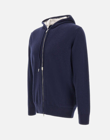 ELEVENTY Maglia in cashmere BLUE Uomo 