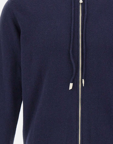 ELEVENTY Maglia in cashmere BLUE Uomo 
