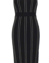 ELISABETTA FRANCHI Abito in maglia origami BLACK Donna 