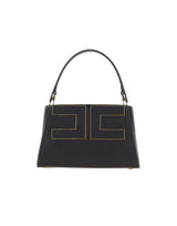 ELISABETTA FRANCHI Borsa a mano con logo BLACK Donna 