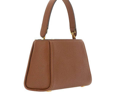 ELISABETTA FRANCHI Borsa a mano con logo BROWN Donna 