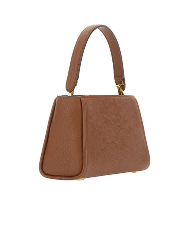 ELISABETTA FRANCHI Borsa a mano con logo BROWN Donna 