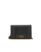 Borsa a tracolla con catena groumette BS09A66E2 110 ELISABETTA FRANCHI 