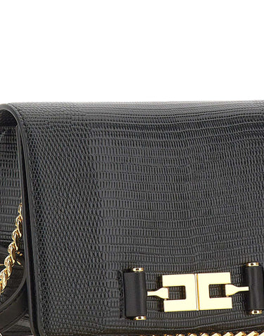 Borsa a tracolla con catena groumette BS09A66E2 110 ELISABETTA FRANCHI 
