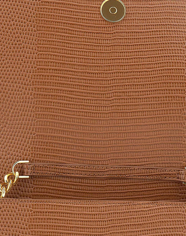 Borsa a tracolla con catena groumette BS09A66E2 FK3 ELISABETTA FRANCHI 
