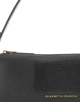 Borsa a spalla con stampa lucertola BS15A66E2 110 ELISABETTA FRANCHI 